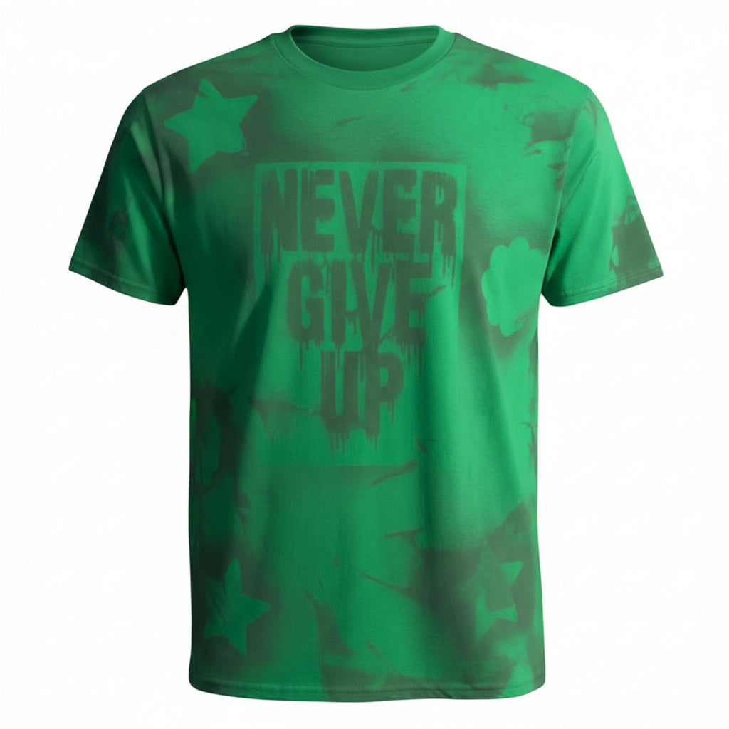 Never give up
